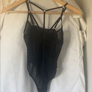 Caged Mesh Bodysuit